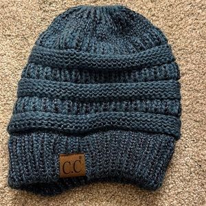 Blue CC winter hat!
